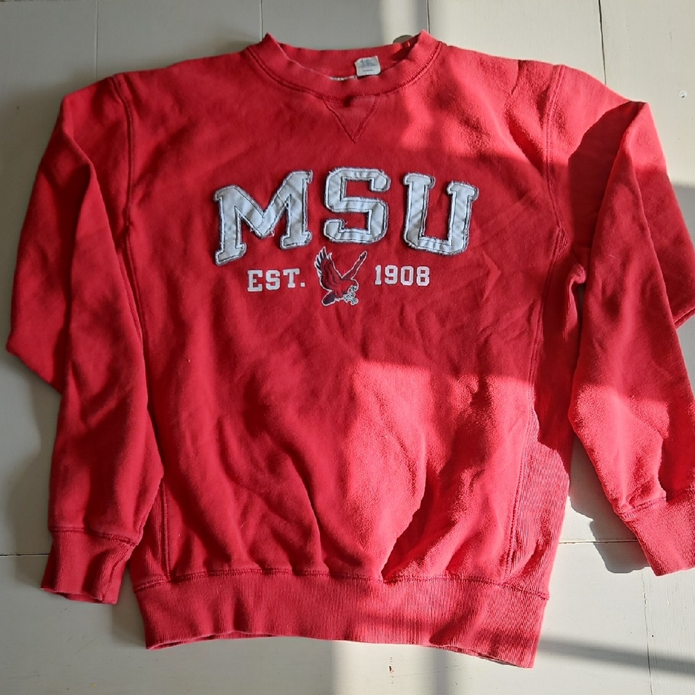 Montclair State University Blue 84  Sweatshirt Sz M
